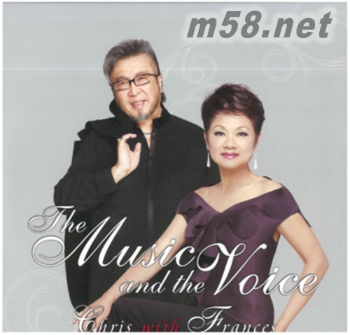 鮑比達 葉麗儀 THE MUSIC AND THE VOICE LP黑膠唱片專輯正面圖片