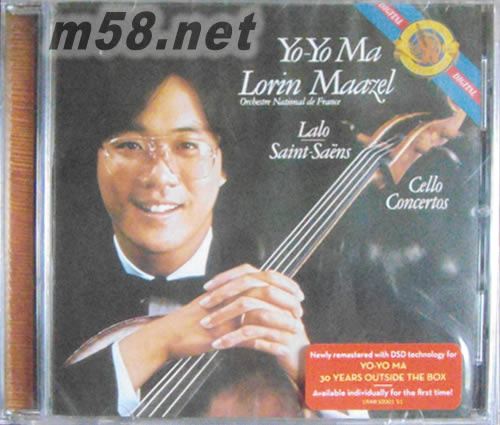 Lalo, Saint-Sa?ns: Cello Concertos 拉羅 圣桑 大提琴協(xié)奏曲 美版專輯正面圖片