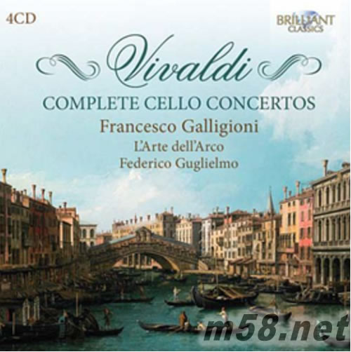 維瓦爾第 大提琴協奏曲作品全集 Vivaldi: Complete Cello Concertos專輯正面圖片