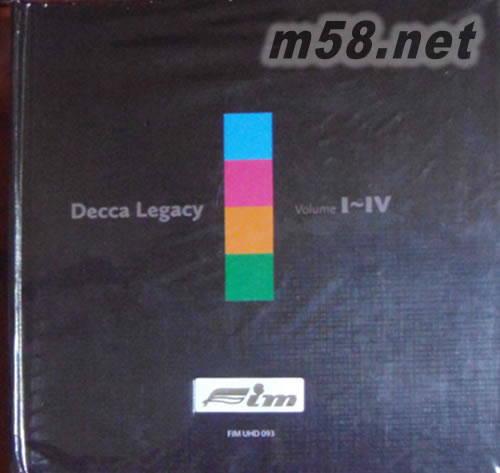FIM Decca Legacy Vol. I-IV 一聽鐘情 - 迪卡典藏(UHD套裝)專輯正面圖片
