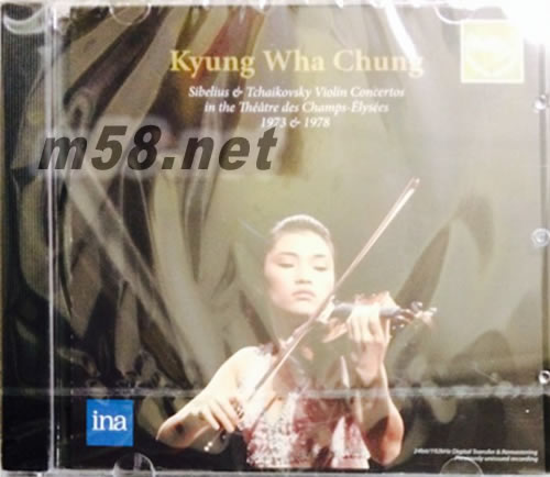 Sibelius & Tchaikovsky Violin Concertos in The Theatre des Champs-Elysees 1973 & 1978專輯正面圖片