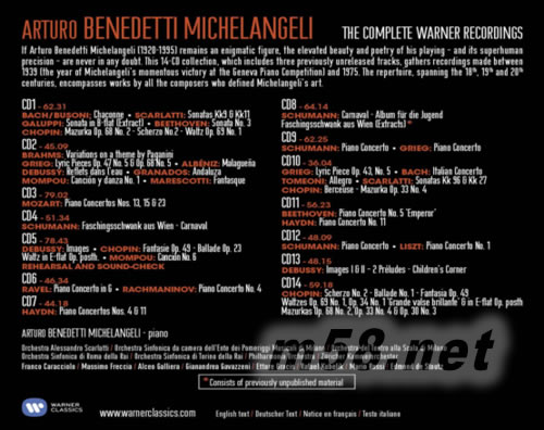 THE COMPLETE WARNER RECORDINGS 14CD套裝專輯背面圖片