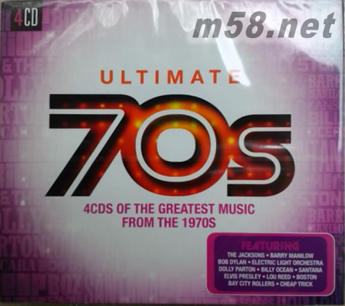 Ultimate...70s 終極70(4CD)套裝專輯正面圖片