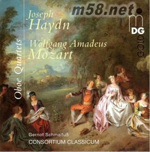 海頓 莫扎特: 雙簧管四重奏HAYDN MOZART: OBOE QUARTETS專輯正面圖片