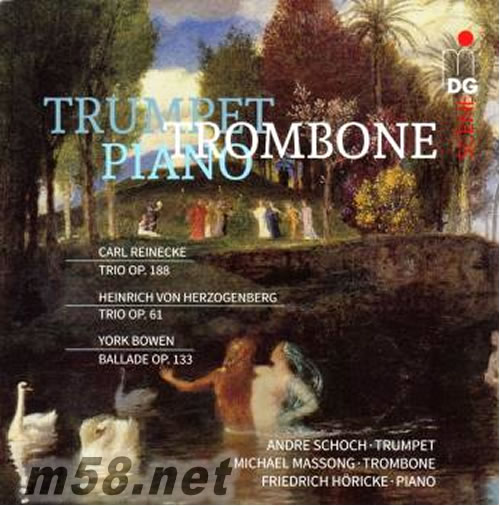 REINECKE HERZOGENBERG BOWEN: TRIOS賴內克 赫爾佐根伯挌: 三重奏專輯正面圖片