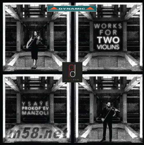 給雙小提琴的作品選(Works For Two Violins)PimaDuo—Matteo and Maddalena Pippa (violins)專輯正面圖片