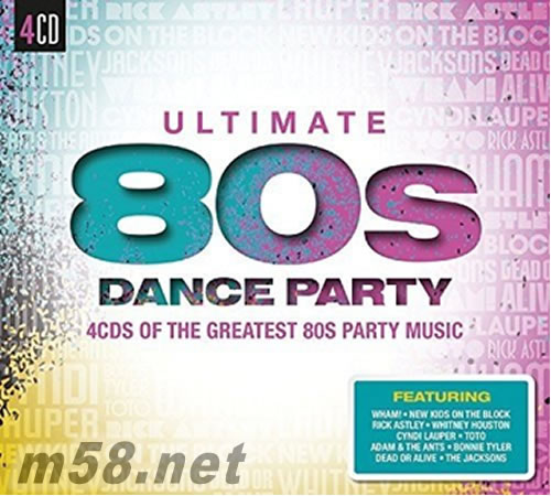 Ultimate…80s Dance Party (4CD套裝)專(zhuān)輯正面圖片