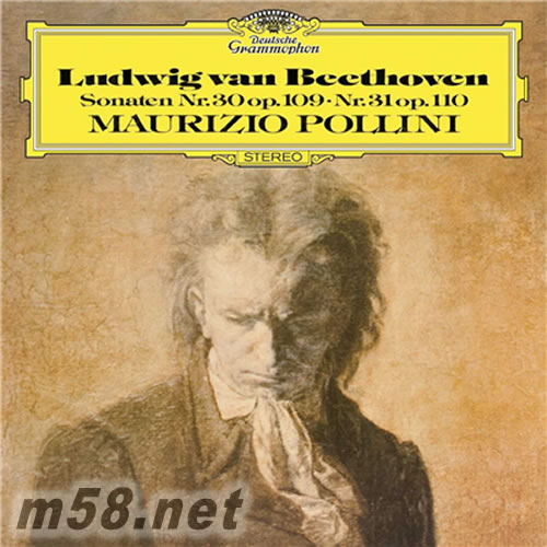 貝多芬:30、31 鋼琴奏鳴曲 Beethoven:Sonaten 180g 33RPM 黑膠專輯正面圖片