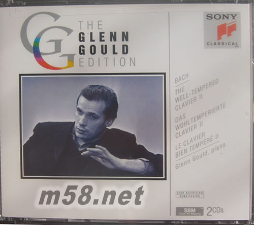 巴赫 鋼琴十二平均律 2CD專輯正面圖片