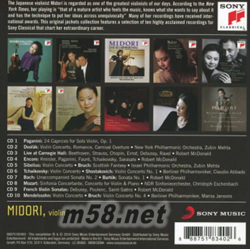 The Art of Midori 黑膠專輯背面圖片