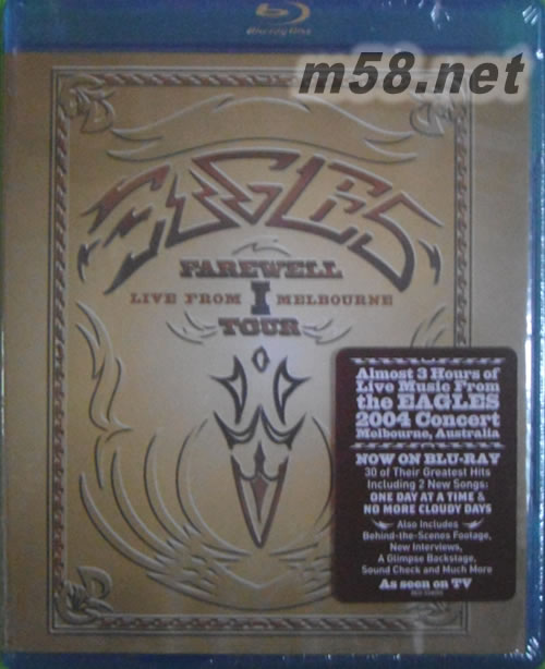 Farewell I Tour - Live From Melbourne 藍(lán)光Blu-ray DVD專輯正面圖片