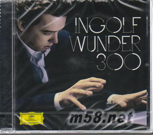 溫德 鋼琴獨奏專輯Ingolf Wunder演奏300年鋼琴音樂專輯正面圖片