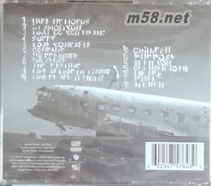 Purpose 我的決心【豪華加值盤】專輯背面圖片