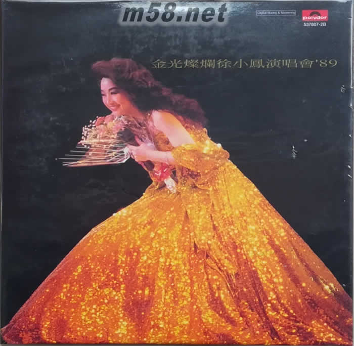 金光燦爛徐小鳳演唱會(環球復黑王)專輯正面圖片