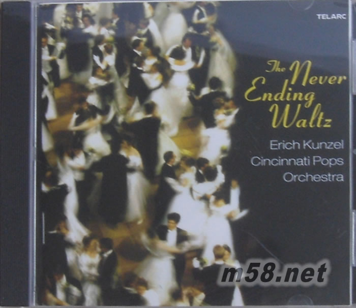 THE NEVER ENDING WALTZ 永不止息的圓舞曲 康澤爾指揮專輯正面圖片