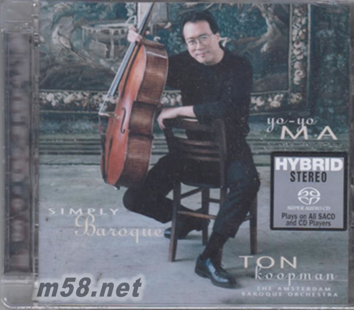 SIMPLY BAROQUE 繁花似錦巴洛克 SACD專輯正面圖片