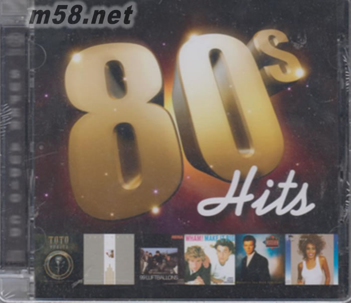 80年代經典英文老歌 黑色封面 Various 80’s Hits SACD (2017SONY 特價系列SACD)專輯正面圖片