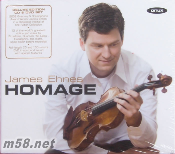 Homage 世界名琴音樂會 劉漢盛棒喝CD專輯正面圖片