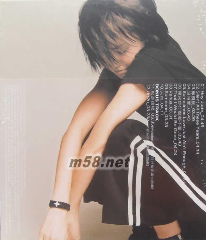 Start自選集專輯背面圖片