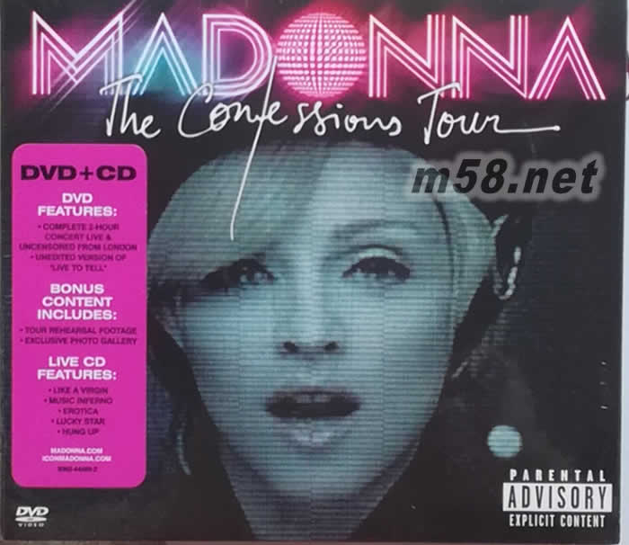 The Confessions Tour(DVD+CD)專輯正面圖片