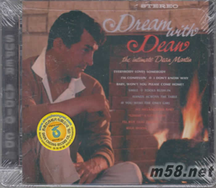 最親密的迪恩 馬丁 Dream With Dean - The Intimate Dean Marti SACD專輯正面圖片