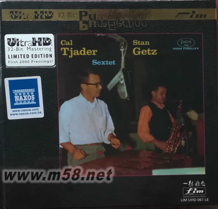 CAL TJADER & STAN GETZ SEXTET ULTRAHD 限量版專輯正面圖片