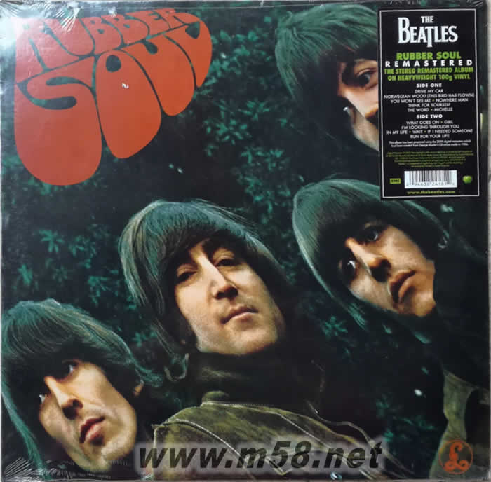 Rubber Soul橡膠靈魂 180g 33RPM LP 黑膠專輯正面圖片