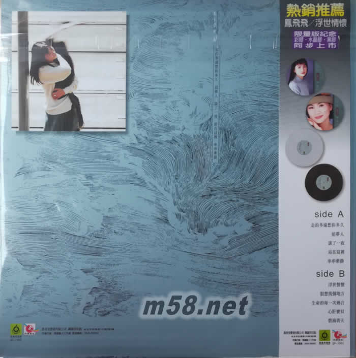 浮世情懷 LP(限量紀(jì)念版黑膠)專輯背面圖片