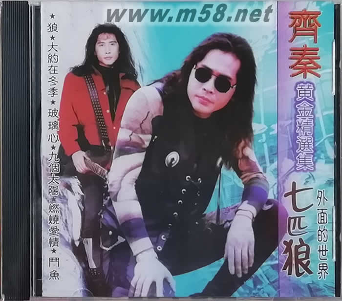齊秦 黃金精選集專輯正面圖片