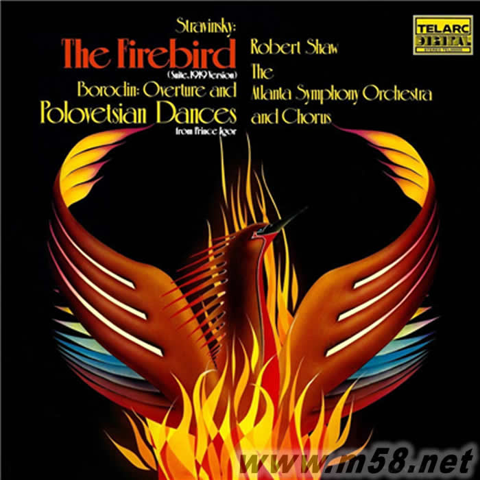 THE FIREBIRD 斯特拉文斯基 火鳥組曲 180g 33RPM LP 黑膠專輯正面圖片
