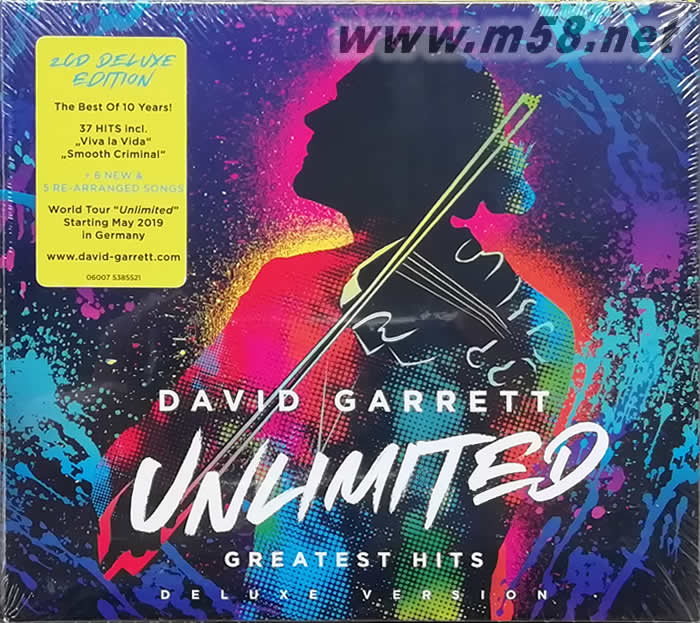 Unlimited: Greatest Hits弦樂無極限 限量版 雙CD專輯正面圖片