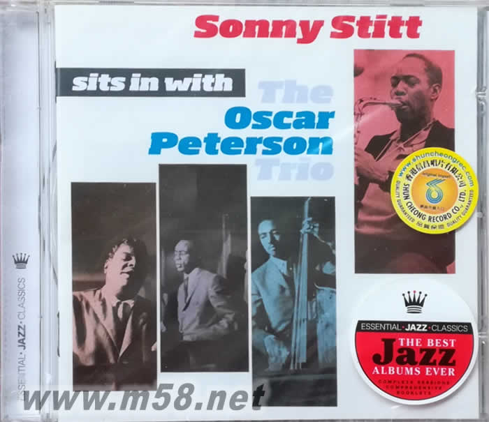 SONNY STITT Sits In With The Oscar Peterson Trio((爵士大師五星系列)專輯正面圖片