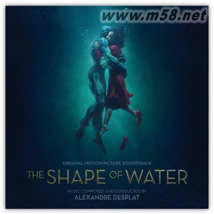 水底情深 The Shape of Water O.S.T. (Alexandre Desplat) 電影原聲碟專(zhuān)輯正面圖片