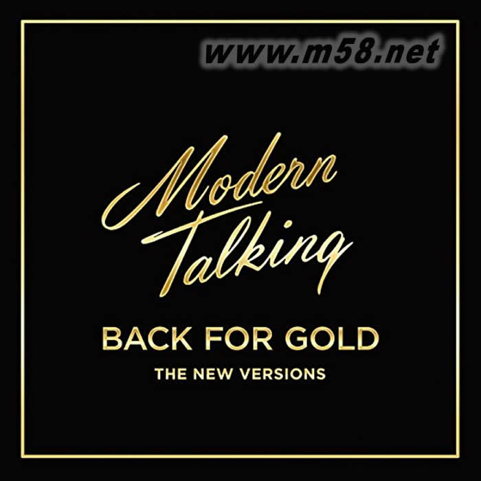 MODERN TALKING - Back for Gold 180g 33RPM LP 黑膠專輯正面圖片