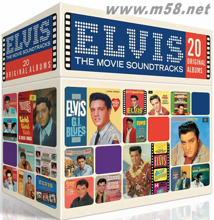 The Elvis Presley Soundtrack Collection貓王電影原聲套裝 (20CD大套裝)專輯正面圖片