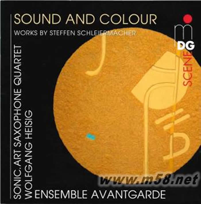 ENSEMBLE AVANTGARDE SCHLEIERMACHER: SOUND AND COLOUR 聲音與色彩專輯正面圖片