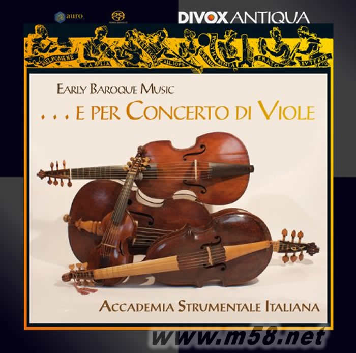 E Per Con Di Viole ACCADEMIA STRUMENTALE ITALIANA SACD專輯正面圖片