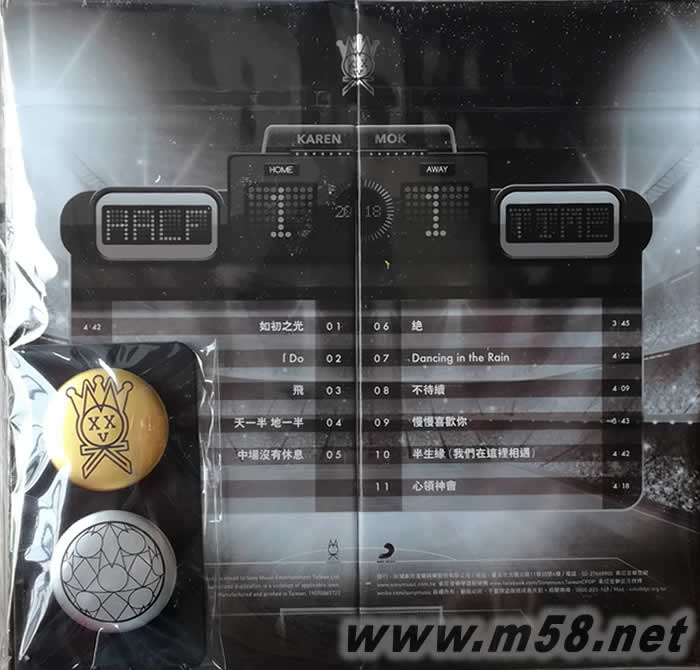 HALF TIME 我們在中場相遇(限定版)專輯背面圖片