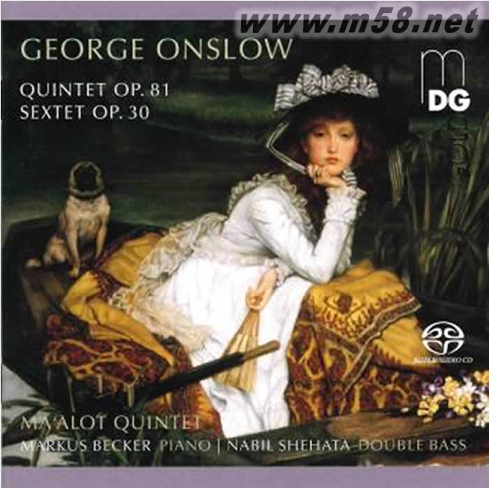 翁斯洛: 室樂作品 – MA’A LOT QUINTET ONSLOW: CHAMBER MUSIC (SACD)專輯正面圖片