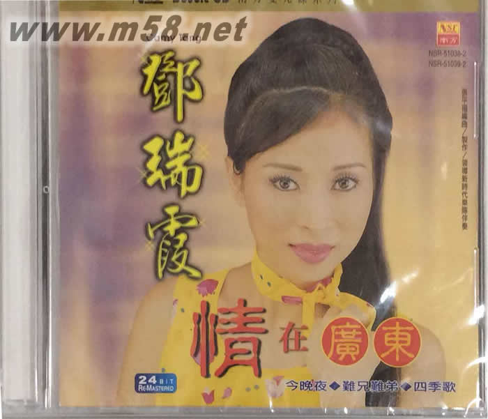 情在廣東 精選專輯正面圖片