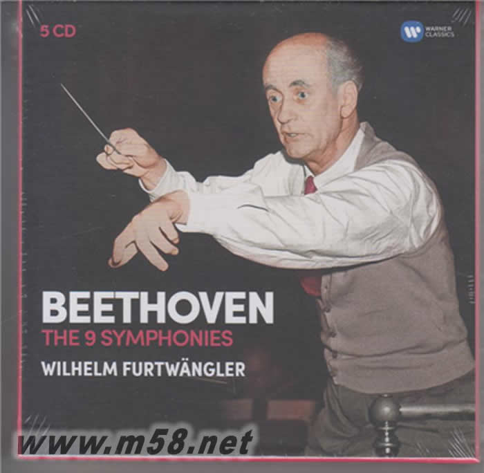富特文格勒指揮 貝多芬 交響曲全集Beethoven: The Complete Symphonies (5CD套裝)專輯正面圖片