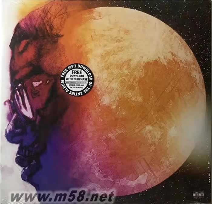 Kid Cudi - Man on the Moon: The End of Day 180g 33RPM LP 黑膠專輯正面圖片