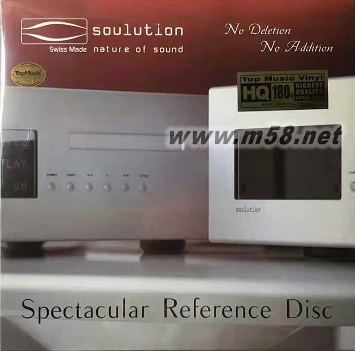 博克·艾文 瑞士登峰試音天碟 SPECTACULAR REFERENCE DISC 黑膠 限量版專輯正面圖片