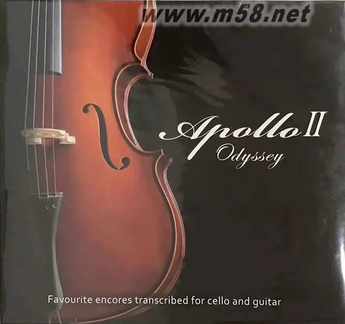 APOLLO 阿波羅第二集 大提琴與吉他 LP黑膠專輯正面圖片