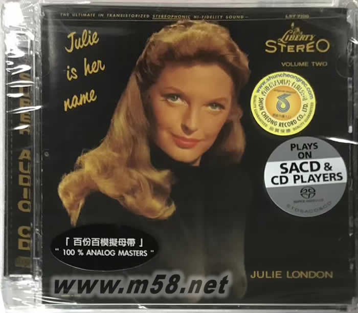 Julie Is Her Name SACD專輯正面圖片