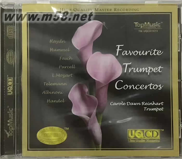小號(hào)協(xié)奏曲精華集 FAVOURITE TRUMPET CONCERTOS UQCD專輯正面圖片