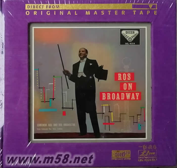 ROS ON BROADWAY在百老匯XRCD (紫色封面)專輯正面圖片