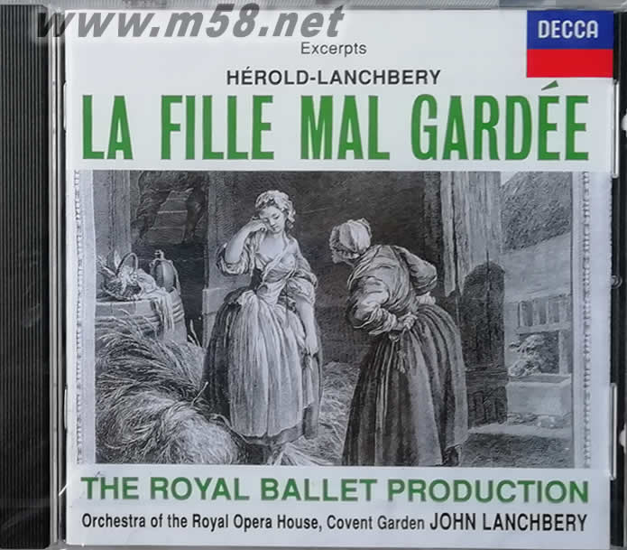 園丁的女兒 LA FILLE MAL GARDEE 奶媽(古典愛好者必備)專輯正面圖片