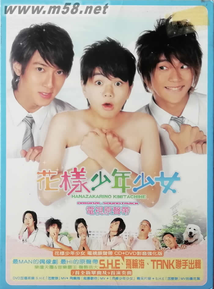 花樣少年少女電視原聲帶(臺灣版)專輯正面圖片
