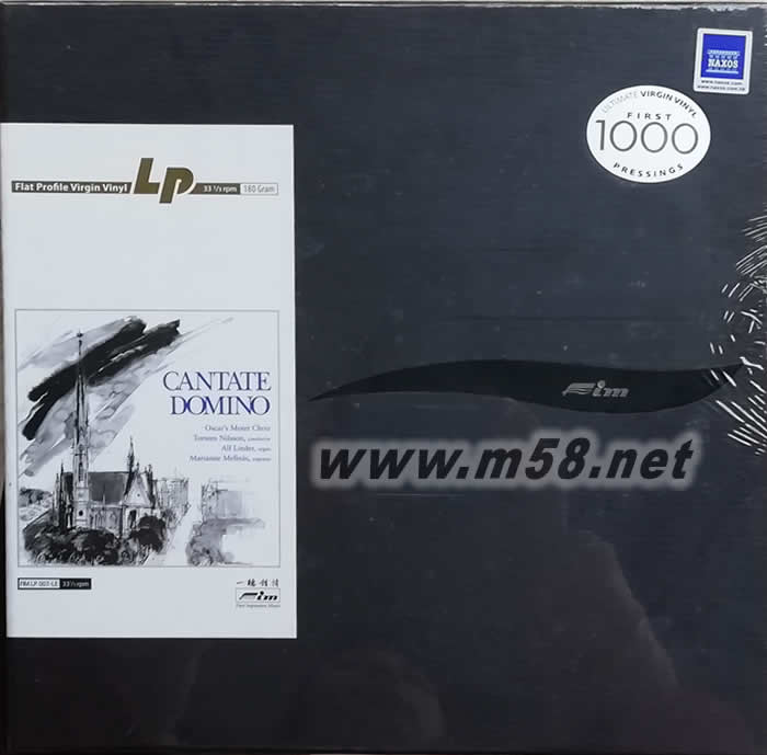 Cantate Domino 黑教堂 LP 黑膠 限量版專輯正面圖片